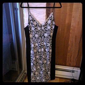 Eva Franco black and white dress
